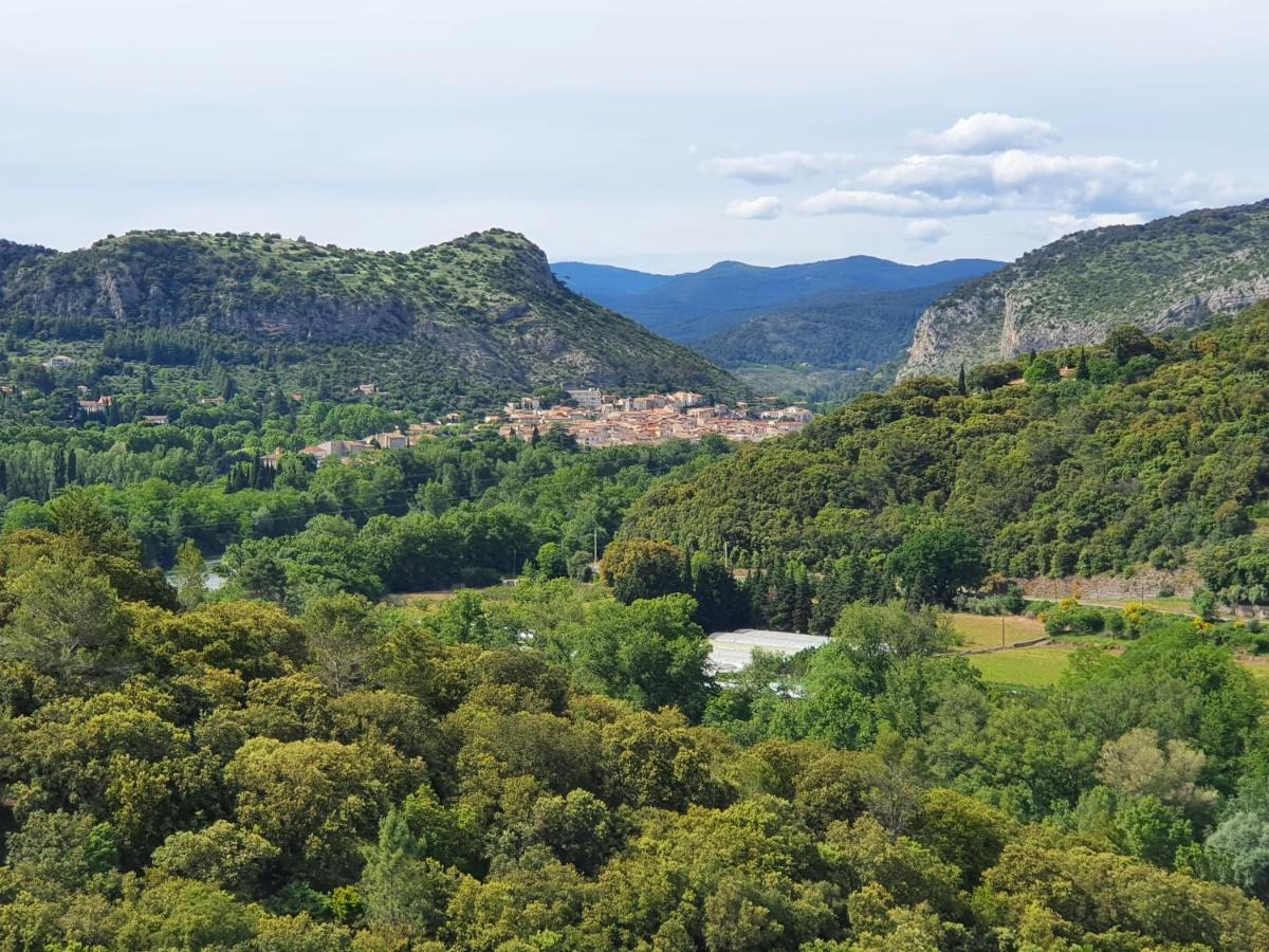 La Bastide Bleue Villa อ็องดูซ ภายนอก รูปภาพ
