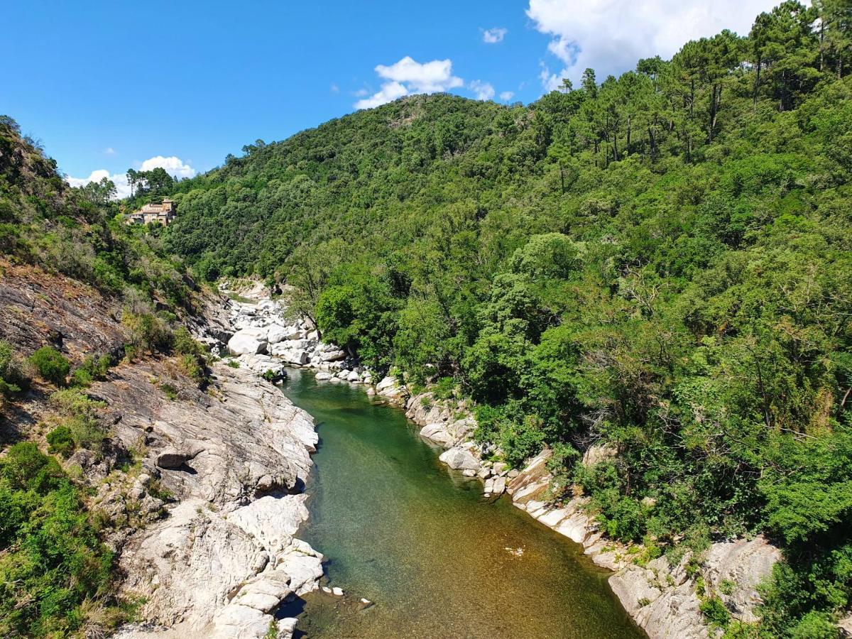 La Bastide Bleue Villa อ็องดูซ ภายนอก รูปภาพ